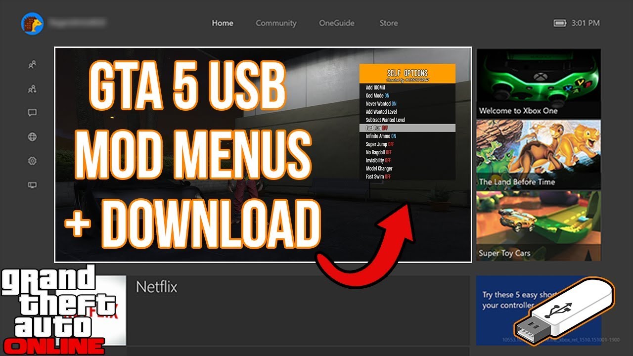 gta 5 ps4 usb mod menu download
